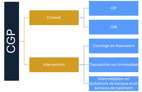 Conseils et interventions des CGP